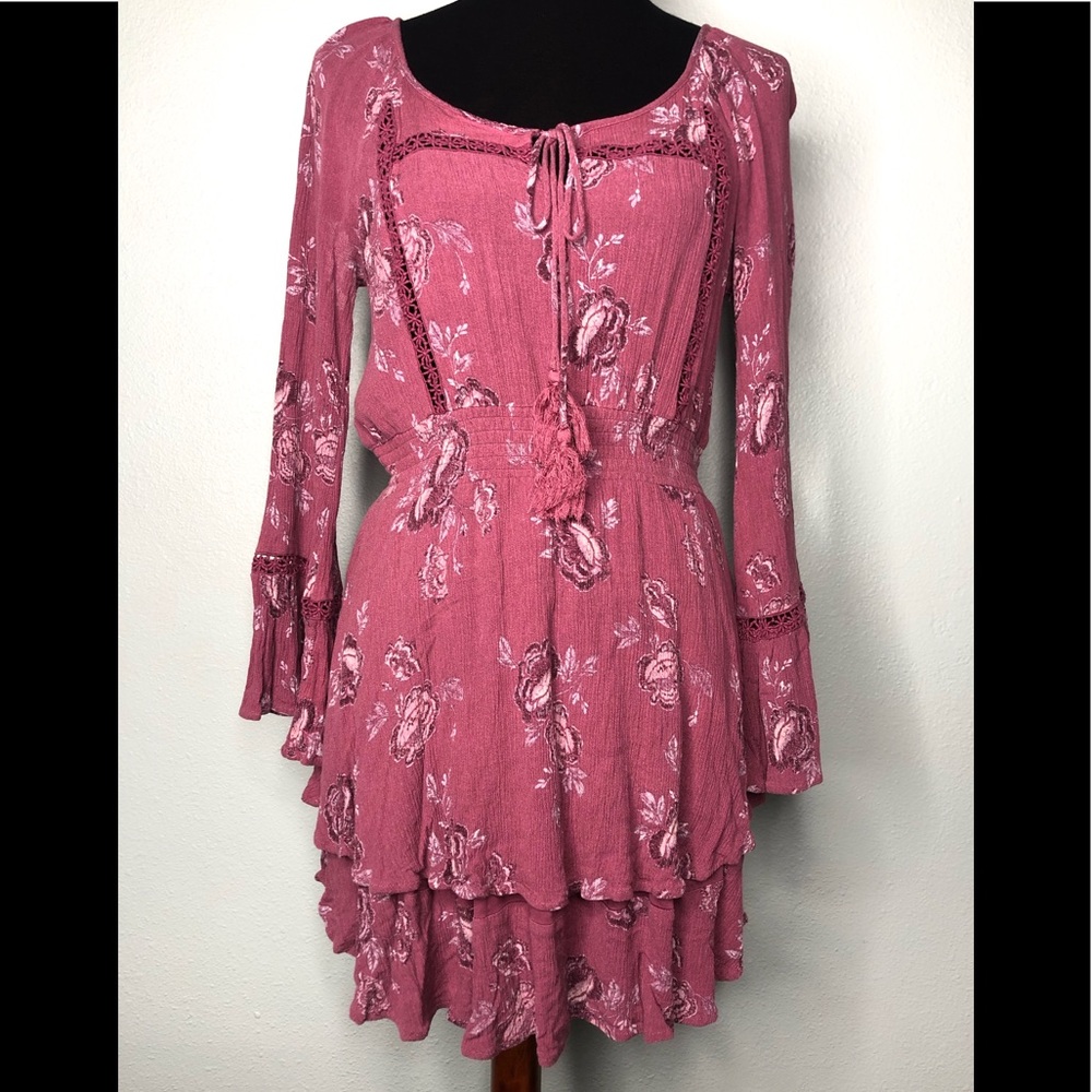 American Rag Floral Cie Peasant Dress